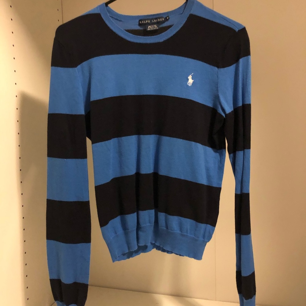 Long sleeve striped sweater